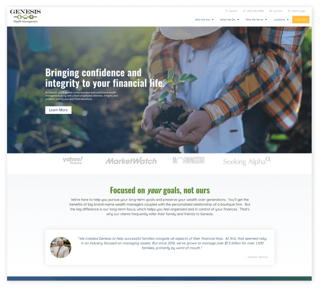 genesis website