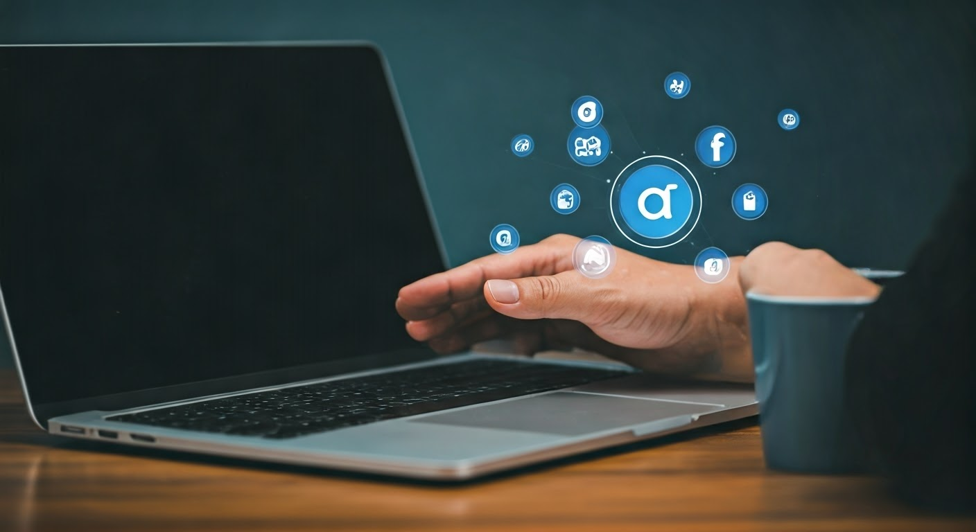 Financial advisor using social media