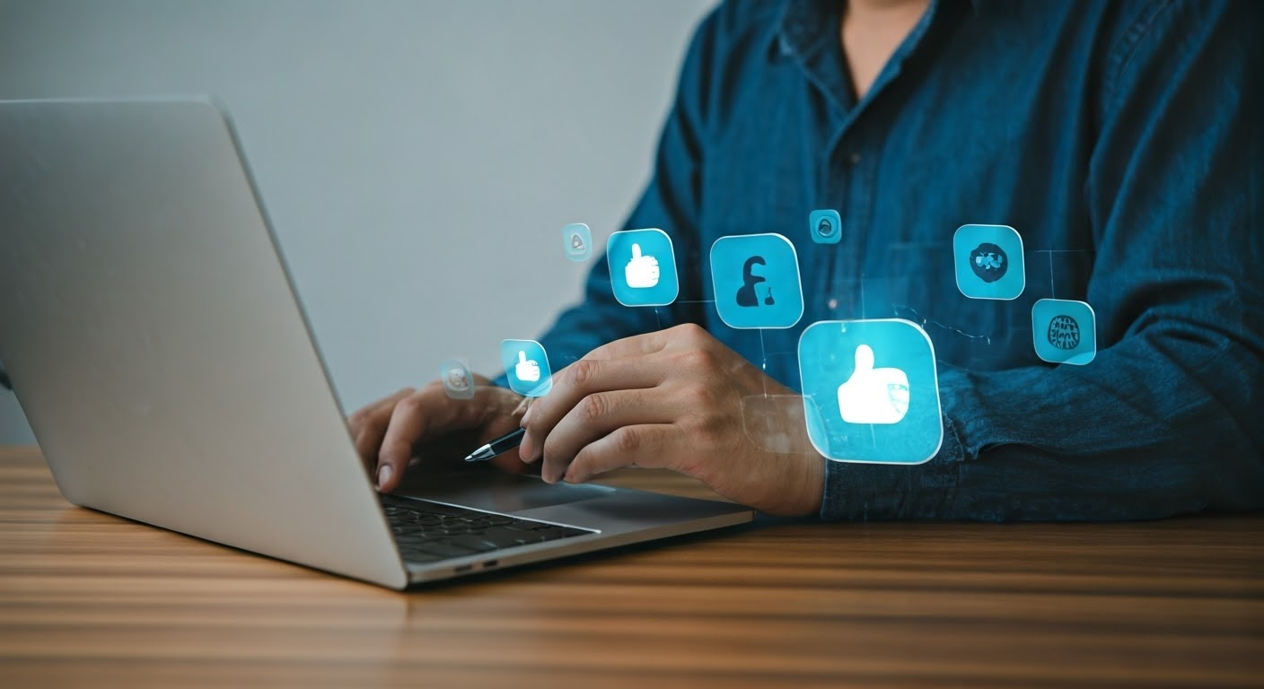 Digital marketing professional with analytics.